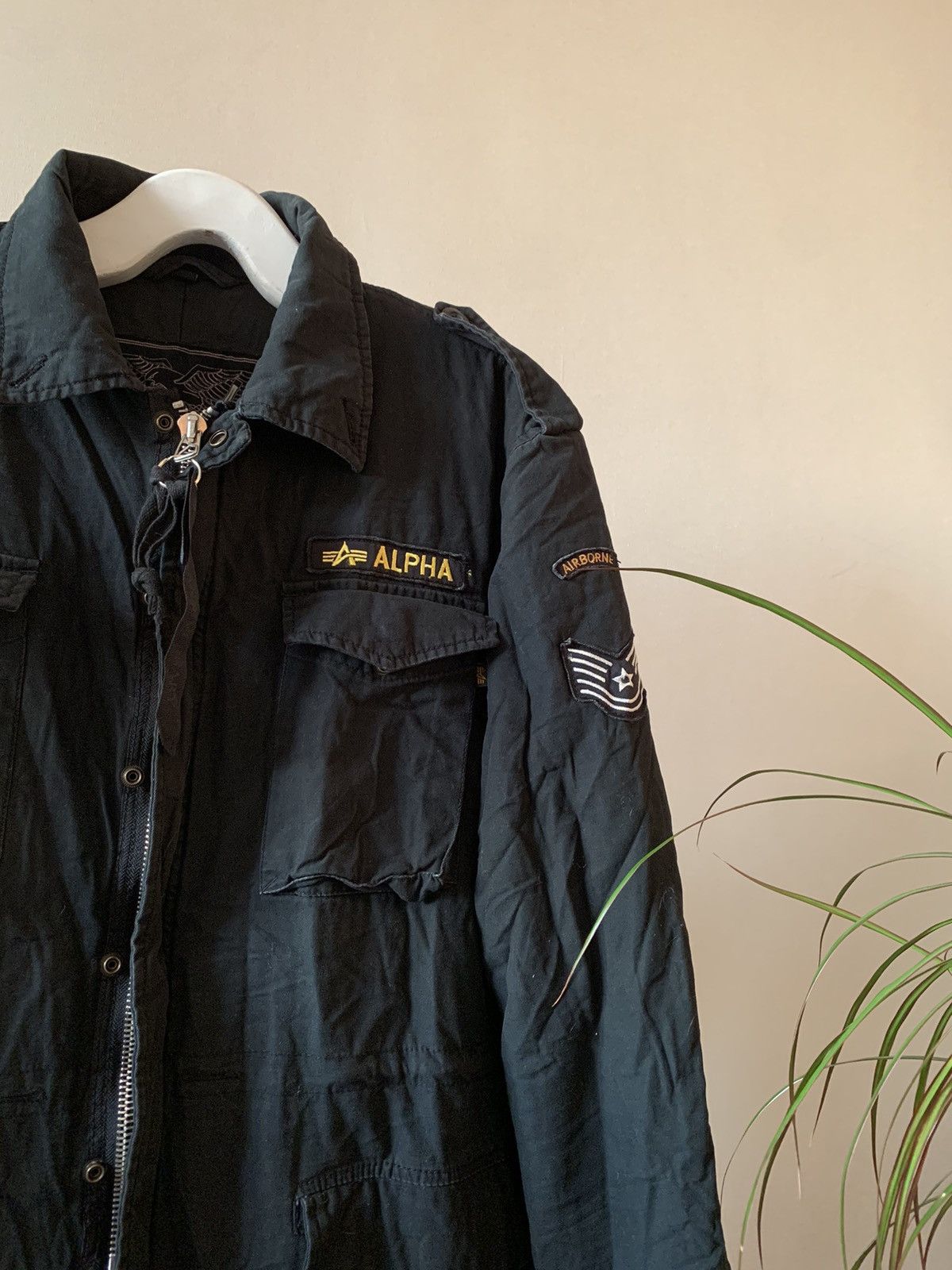 Alpha Industries Alpha Industries 50th Anniversary M-65 faded fly jacket Size US XL / EU 56 / 4 - 2 Thumbnail