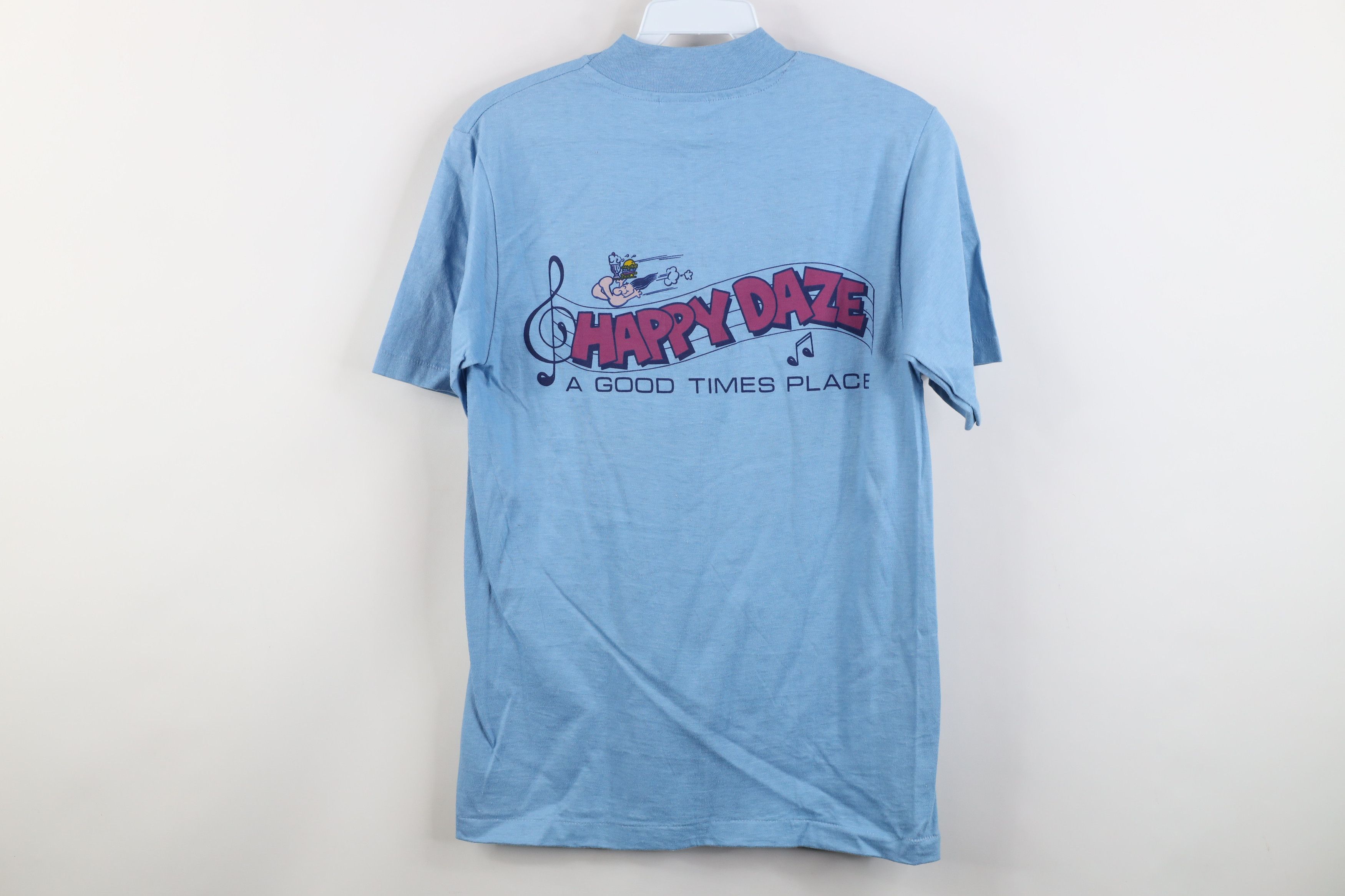 Vintage Vintage 80s Rockabilly Daze A Good Times Place T-Shirt USA Size S / US 4 / IT 40 - 11 Thumbnail