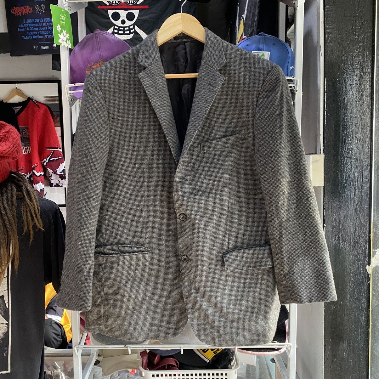 Burberry × Vintage Burberry London Cashmere blazer size large Size 42L - 1 Thumbnail