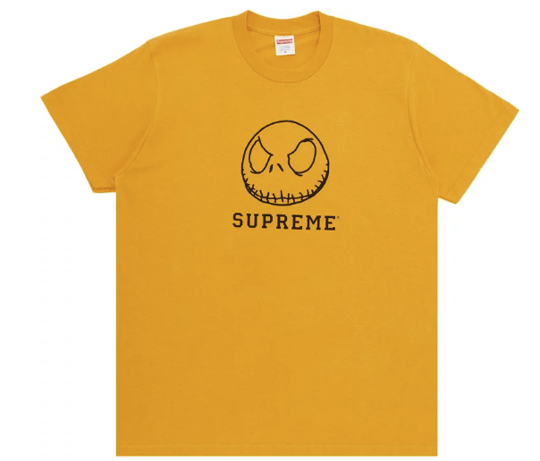 Supreme Supreme Skeleton Tee Mustard XXL Size US XXL / EU 58 / 5 - 1 Thumbnail