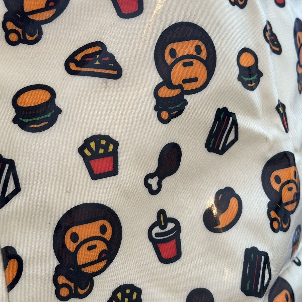 Bape × Nigo Baby Milo Junk Food Mom's Tote Bag Size ONE SIZE - 12 Thumbnail
