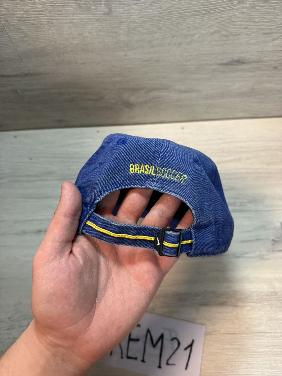 Nike Nike Brasil vintage cap hat Size ONE SIZE - 4 Thumbnail