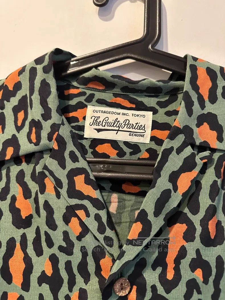 Wacko Maria Wacko Maria Heaven Tokyo Leopard Print Shirt Size US S / EU 44-46 / 1 - 4 Thumbnail