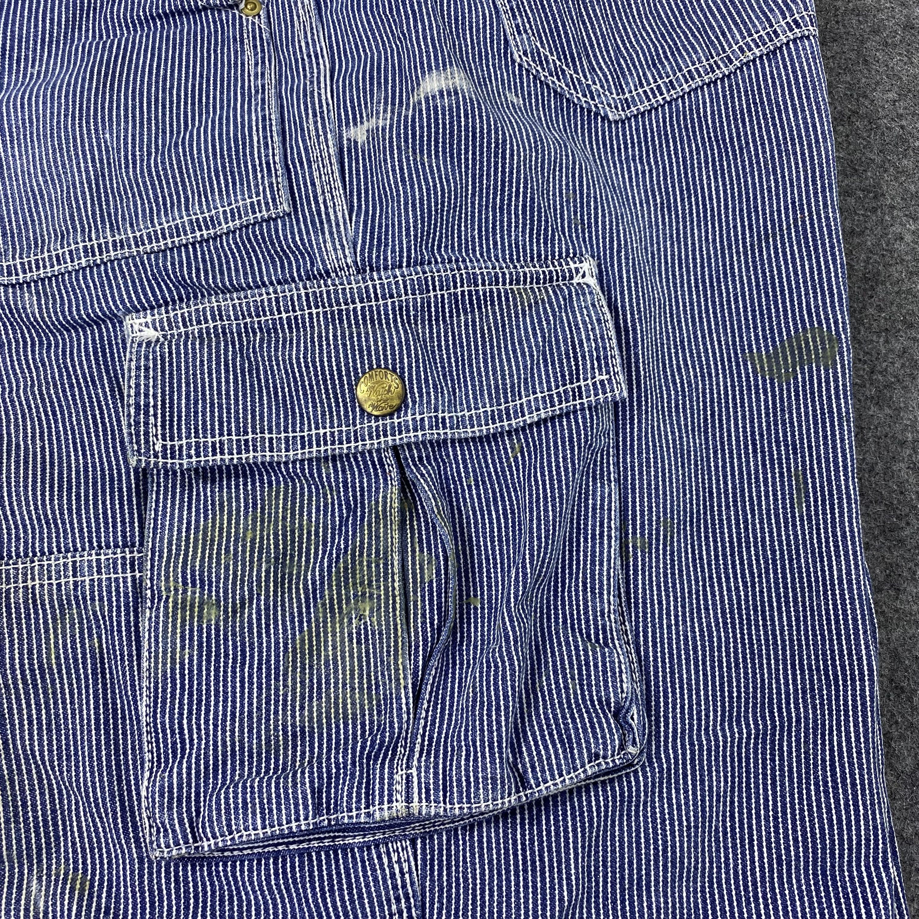 Japanese Brand Dogman Hickory Cargo Pants - C037 Size US 37 - 18 Thumbnail