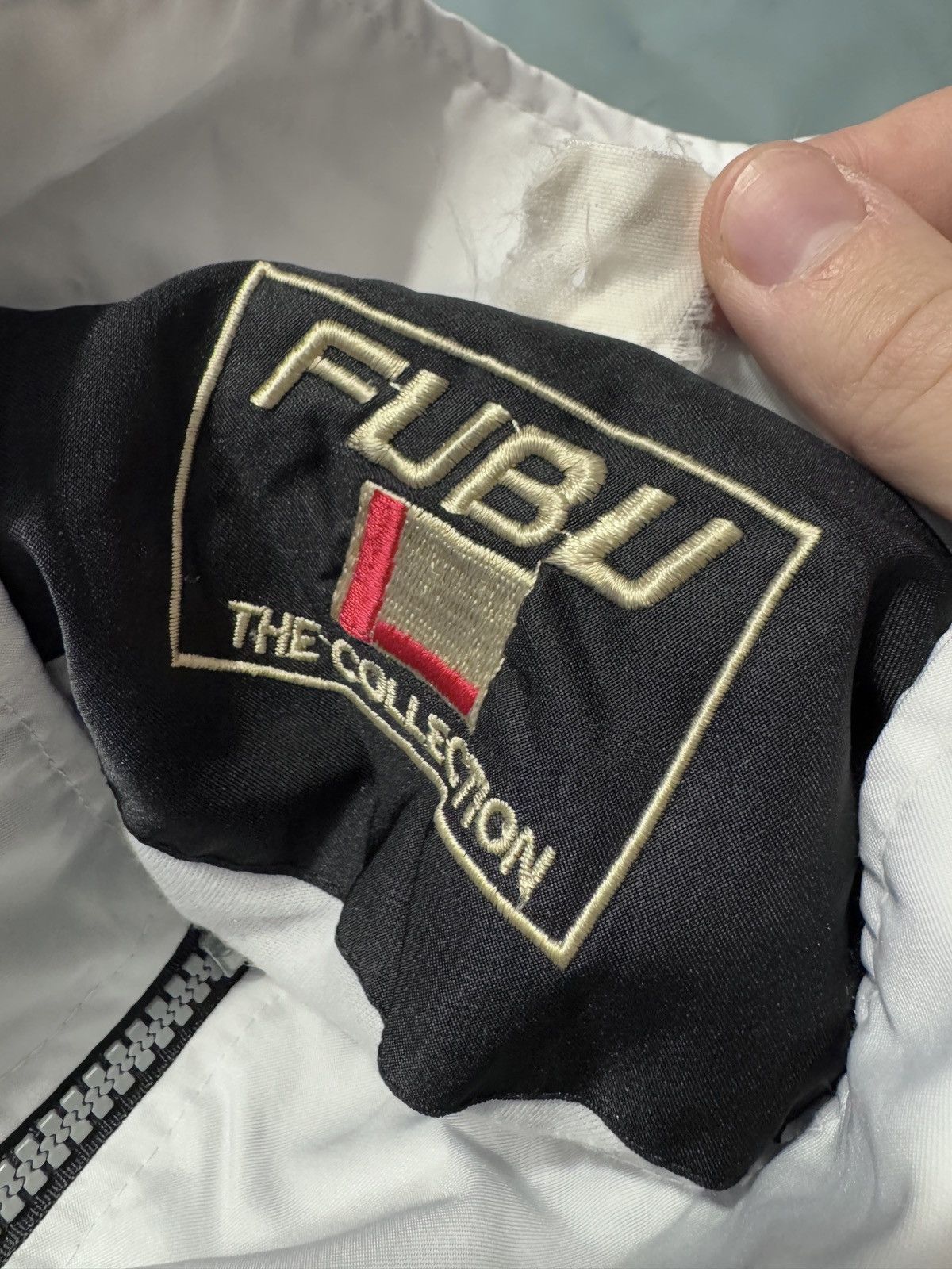Fubu Vintage Nylon Fubu Track Jacket Big Logo Size US XL / EU 56 / 4 - 6 Thumbnail