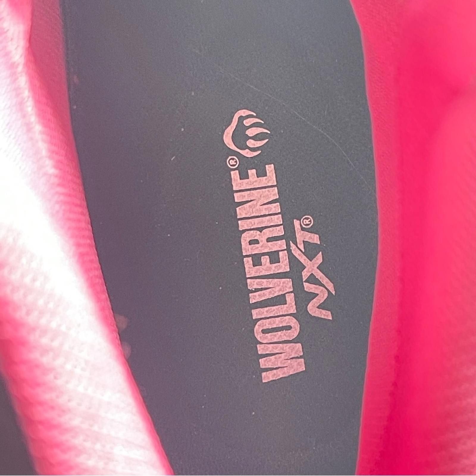 Wolverine Wolverine Women's Black and Pink Steel Toe Boots Size US 6.5 / IT 36.5 - 7 Thumbnail