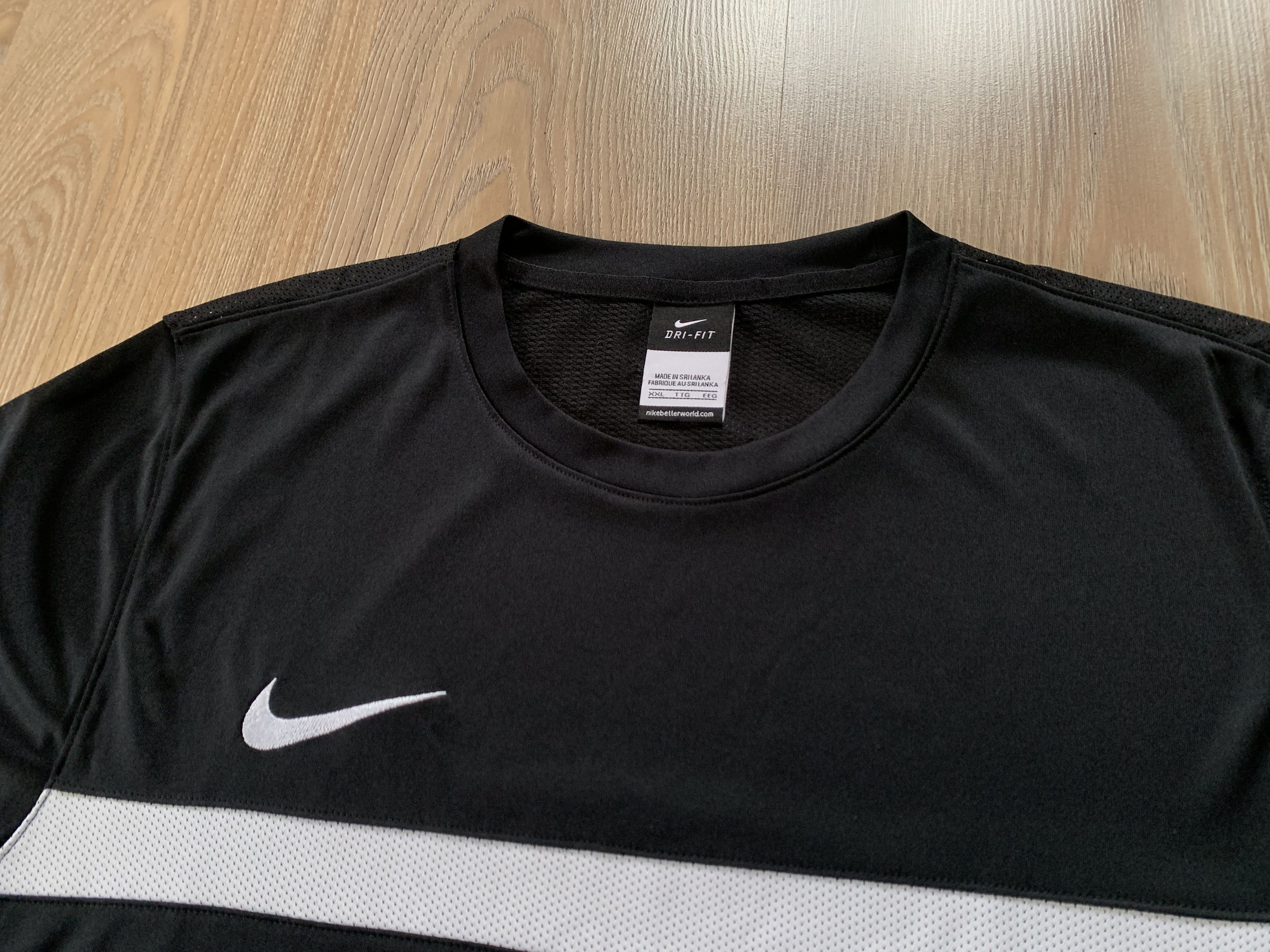 Nike × Vintage Nike Balck Training Football Soccer T-Shirt Size US XXL / EU 58 / 5 - 4 Thumbnail