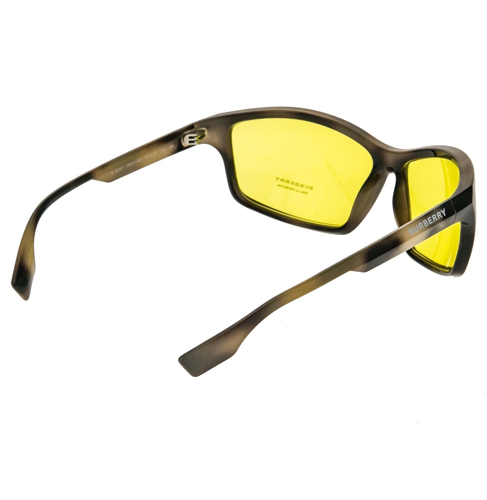 Burberry BURBERRY BE4297 4297 Wrap Mask Spotted Brown Yellow Size ONE SIZE - 5 Thumbnail
