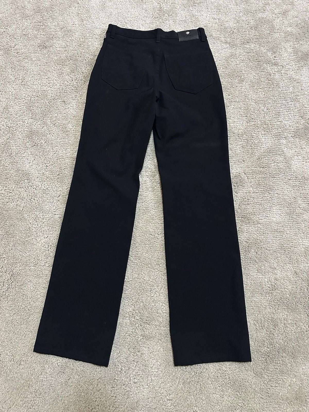 Versace Versace Jeans Couture Flared Jeans - black Sz 26/40 Size 26" / US 2 / IT 38 - 8 Thumbnail