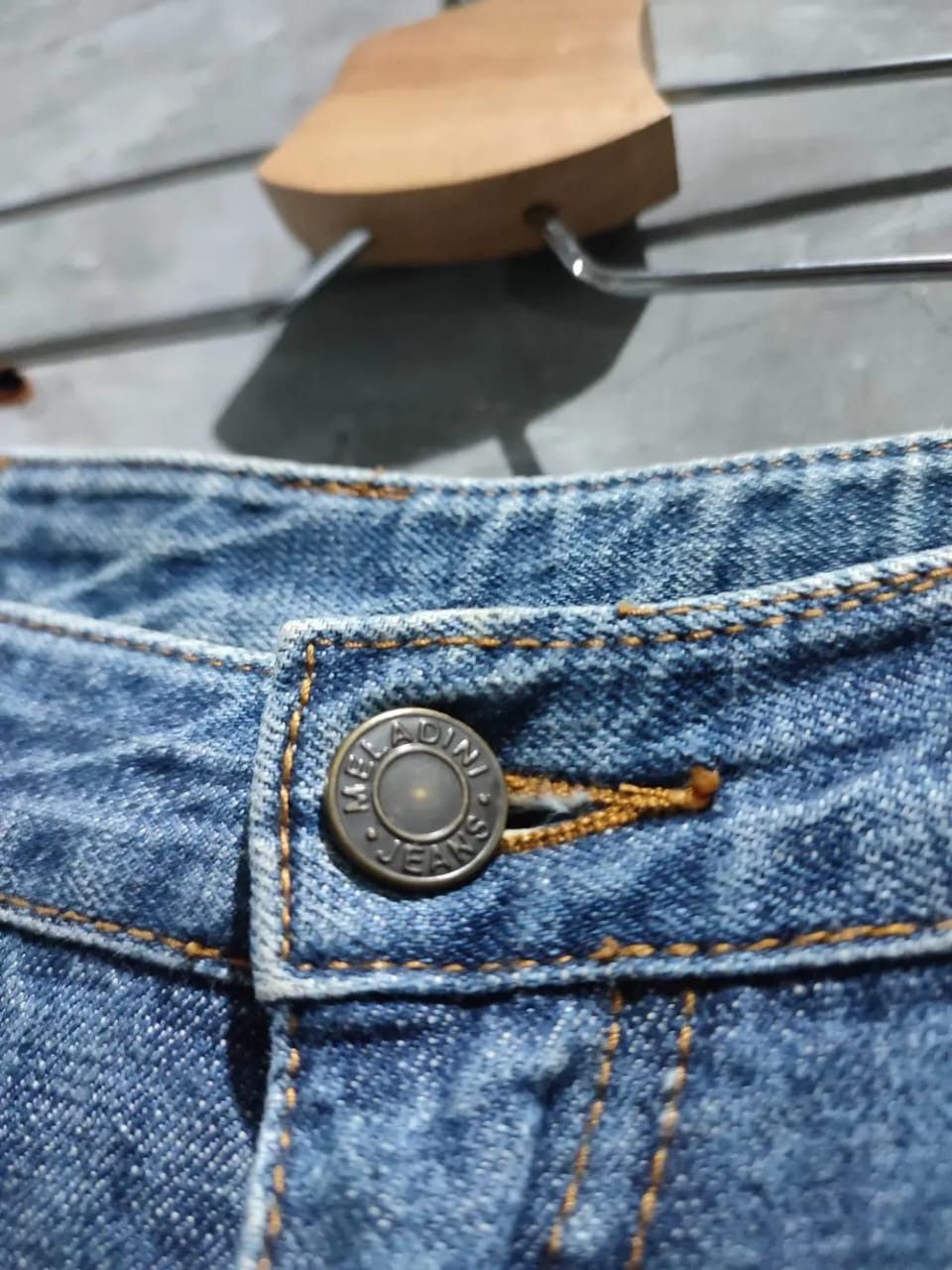 Japanese Brand Meladini Multipocket 3D Pocket Cargo Denim Flared Pants Size US 28 / EU 44 - 8 Thumbnail