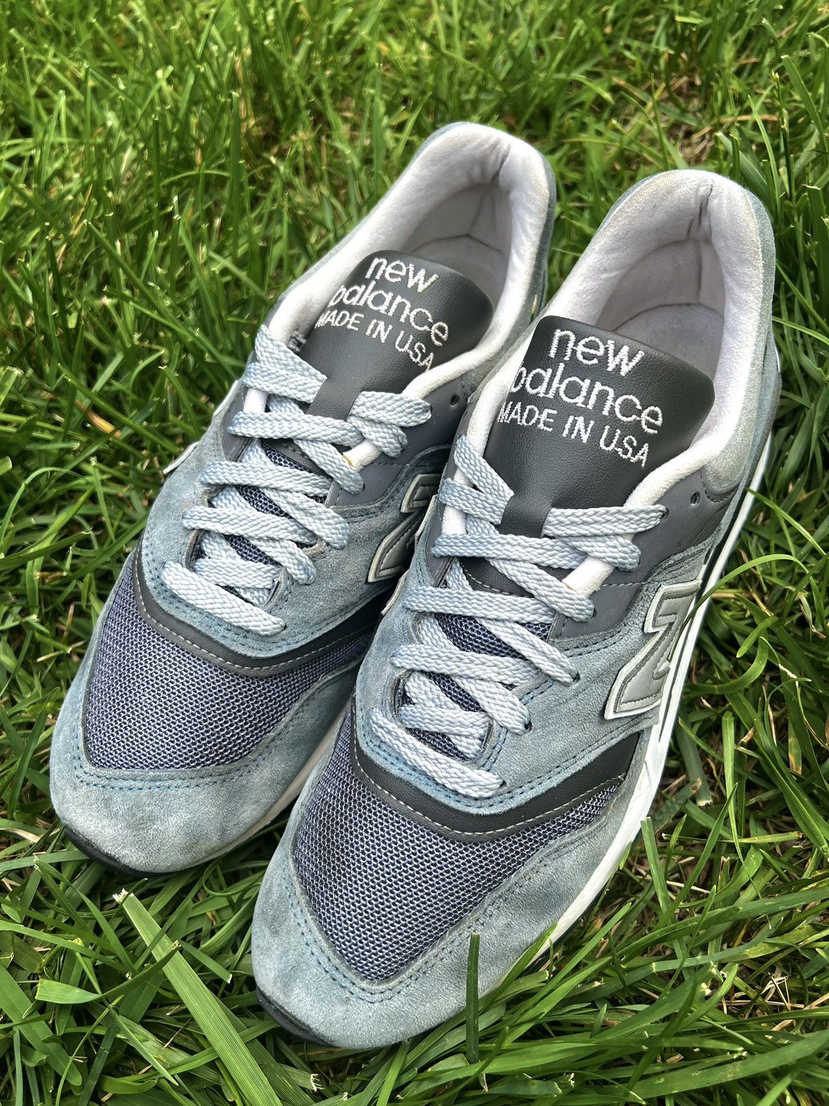 New Balance RARE New Balance 997 size 10 Made in USA Blue Jay shoes Size US 10 / EU 43 - 3 Thumbnail
