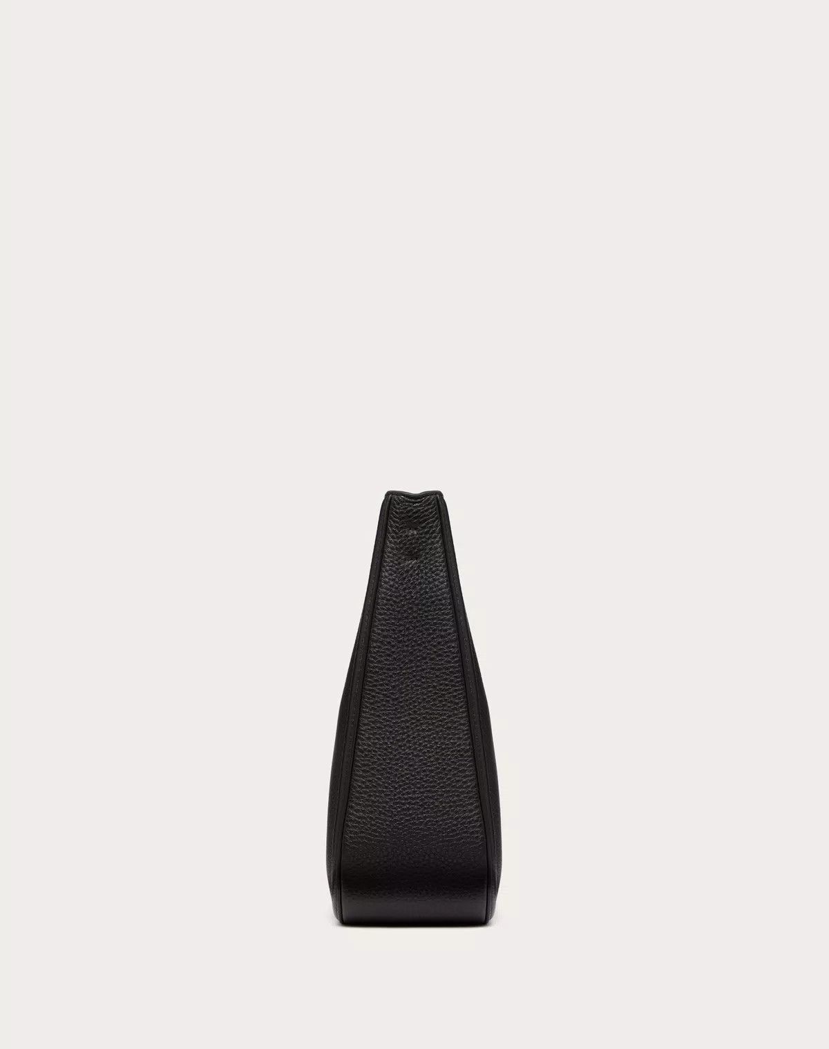 Valentino oc11z0725 Size:OS/ Hobo Bag In Grainy Calfskin in Black Size ONE SIZE - 4 Thumbnail