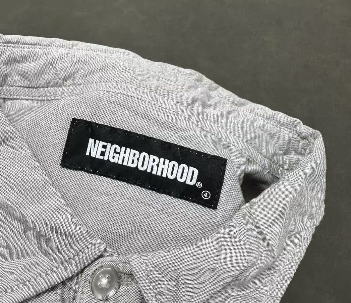 Neighborhood NEIGHBORHOOD BIG LOGO C-SHIRT Short Sleeve Shirt J16 Size US L / EU 52-54 / 3 - 6 Thumbnail