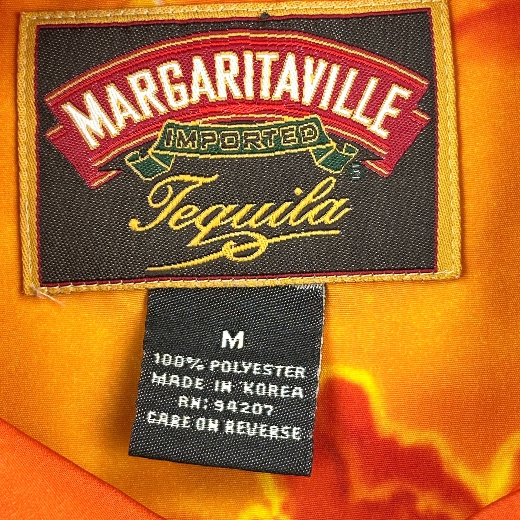 DANCER Vintage Margaritaville Tequila Shirt Mens Medium Sunset Beach Hemisphere Dancer Size US M / EU 48-50 / 2 - 3 Thumbnail
