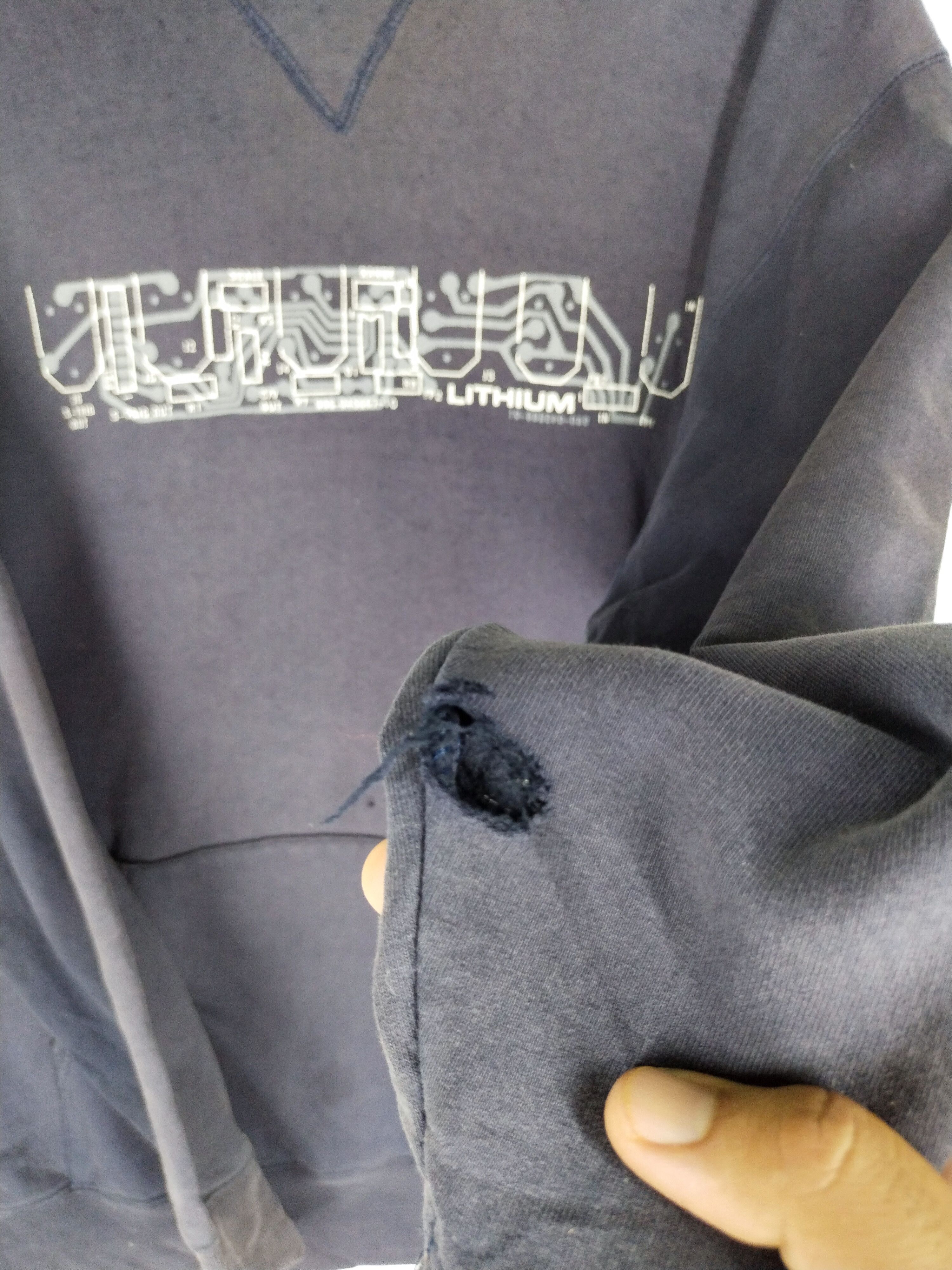 Lithium × Vintage RARE 🔥 Vtg Lithium Manufacturing Co Hoodie Size US M / EU 48-50 / 2 - 9 Thumbnail