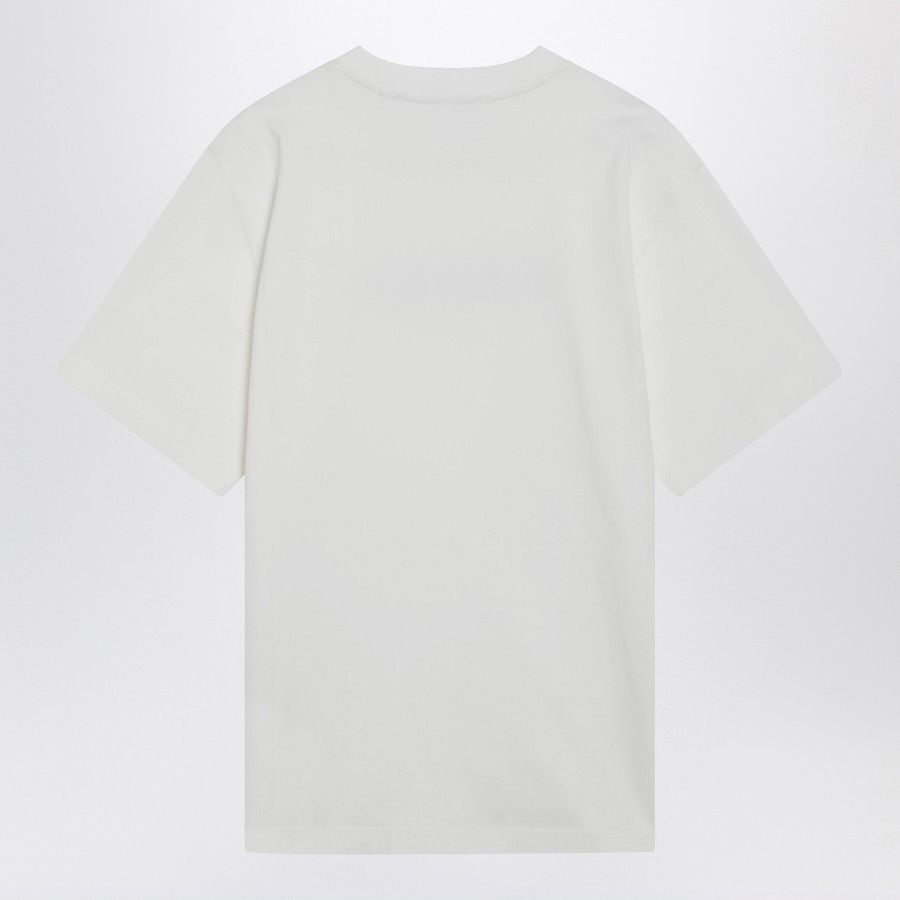 Burberry o1d2blof0226 Logo Print T-Shirt in White Size US M / EU 48-50 / 2 - 2 Thumbnail