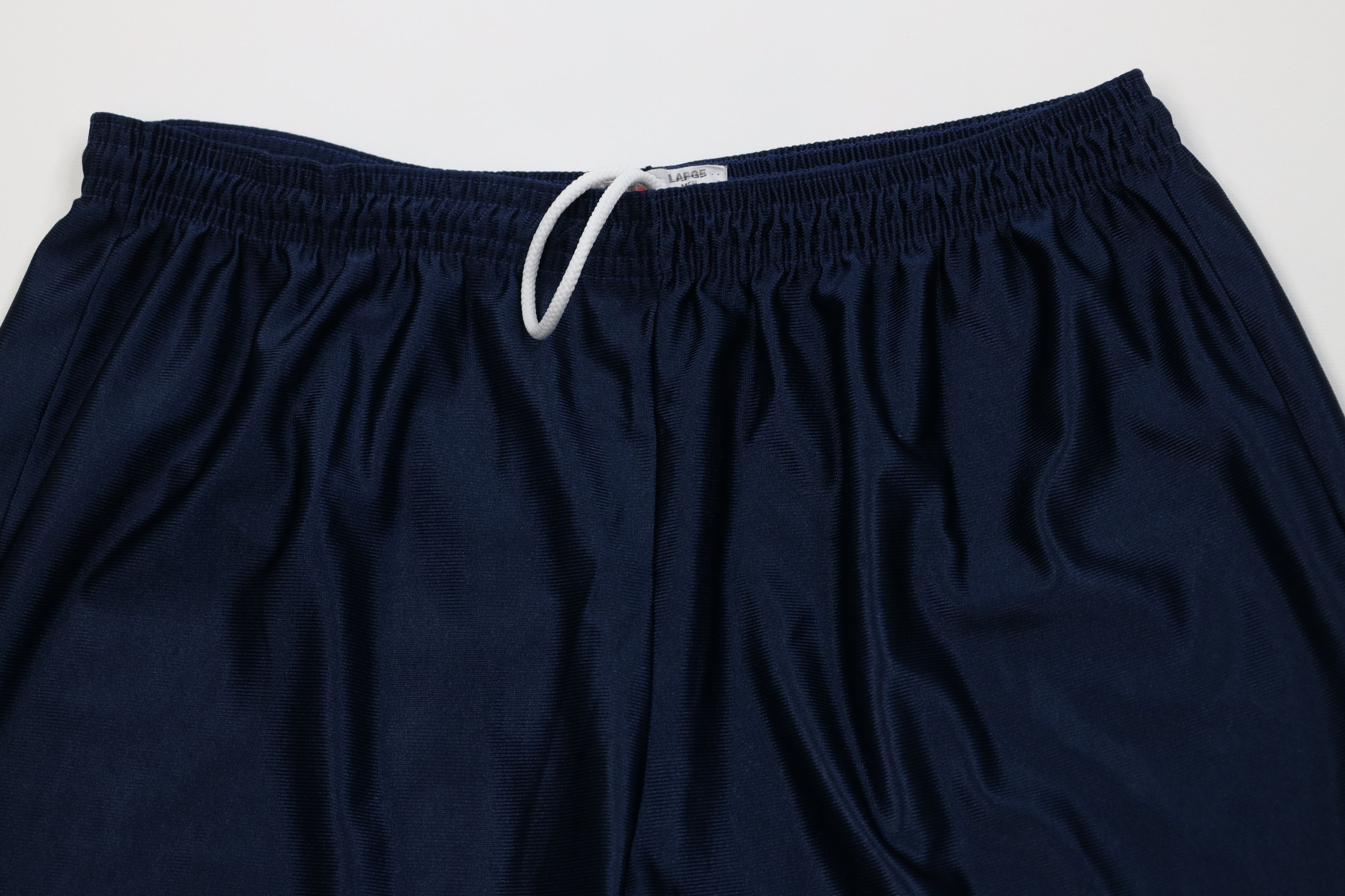 Vintage Vintage 90s Streetwear Dazzle Silky Gym Shorts Blue USA Size US 34 / EU 50 - 2 Thumbnail