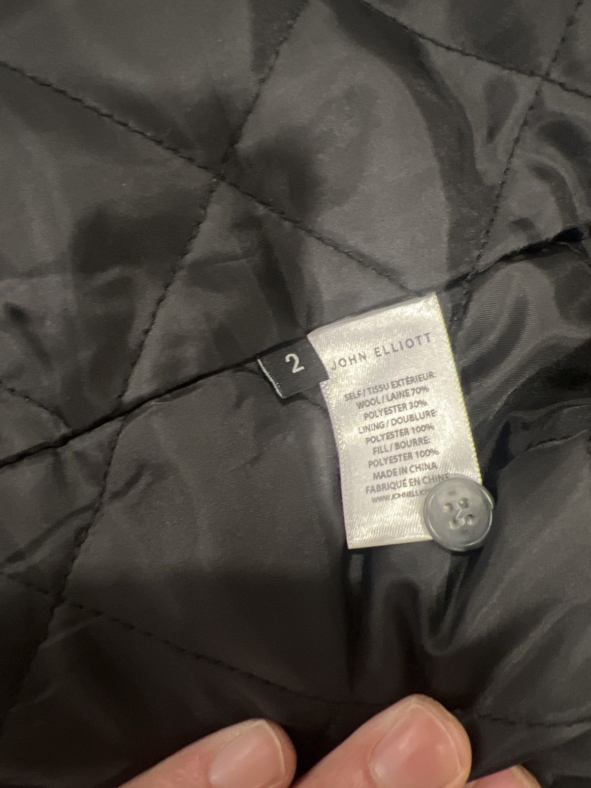 John Elliott John Elliott Lined Flannel Shirt Jacket Size 2 Size US M / EU 48-50 / 2 - 5 Thumbnail