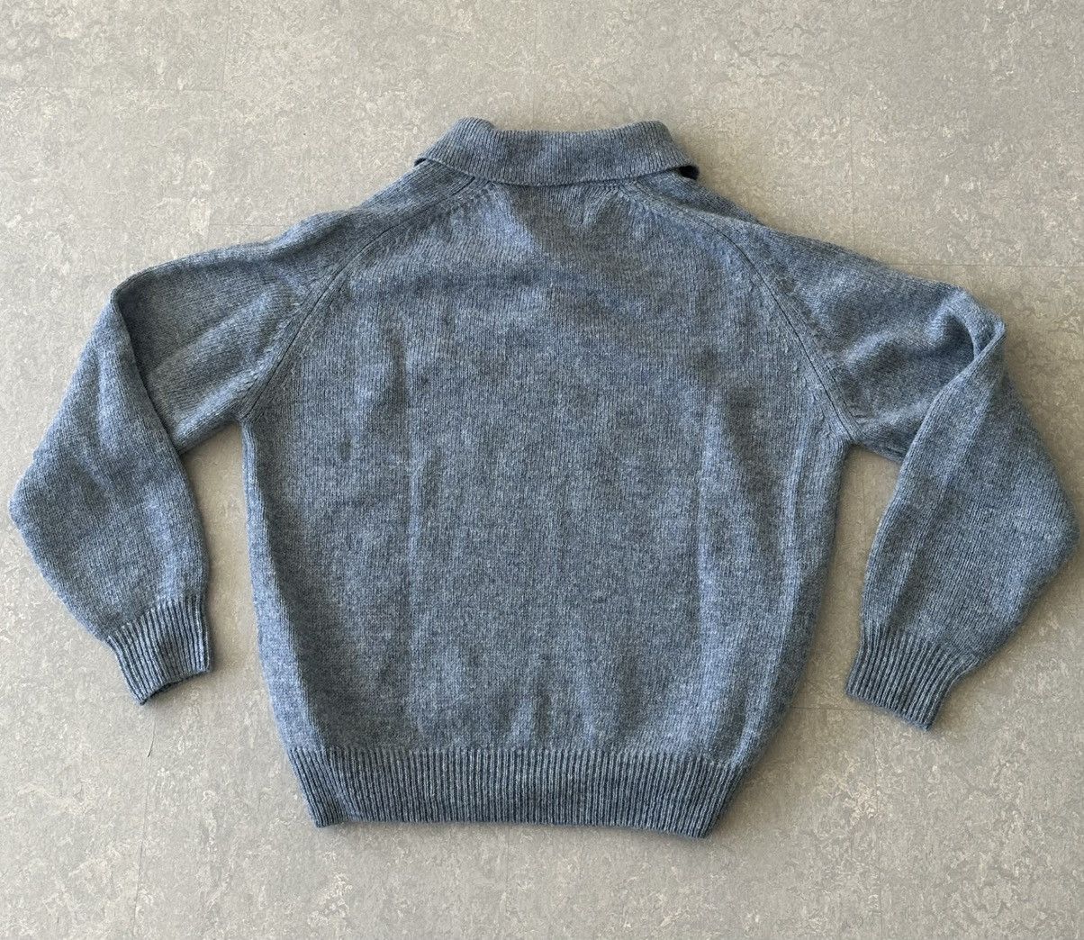 BRUT Archive BRUT Archive Shetland Wool Polo — Norse Blue Size US S / EU 44-46 / 1 - 5 Thumbnail