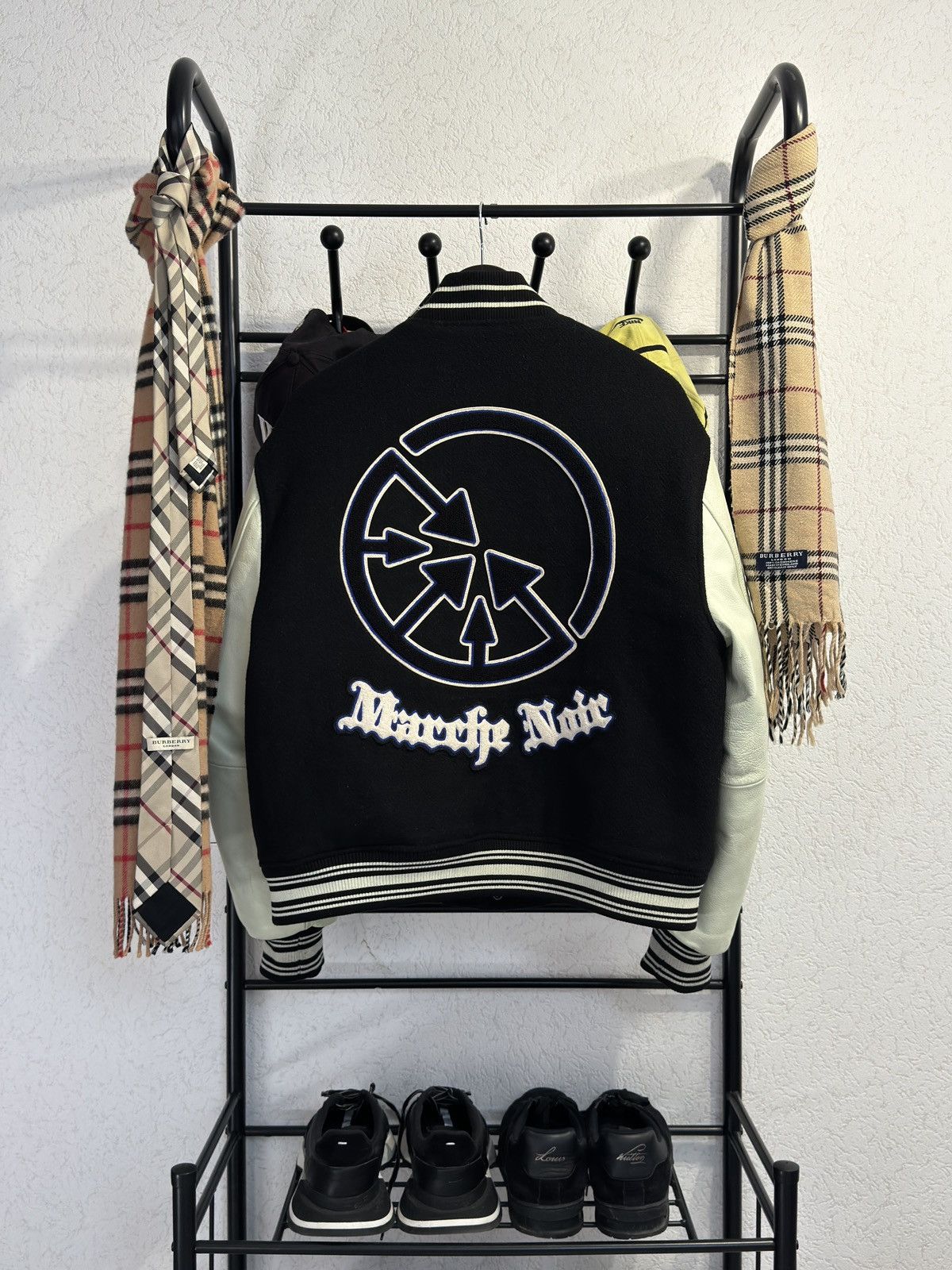 Japanese Brand × M+Rc Noir M+RC Noir MN styx varsity jacket Size US L / EU 52-54 / 3 - 2 Thumbnail