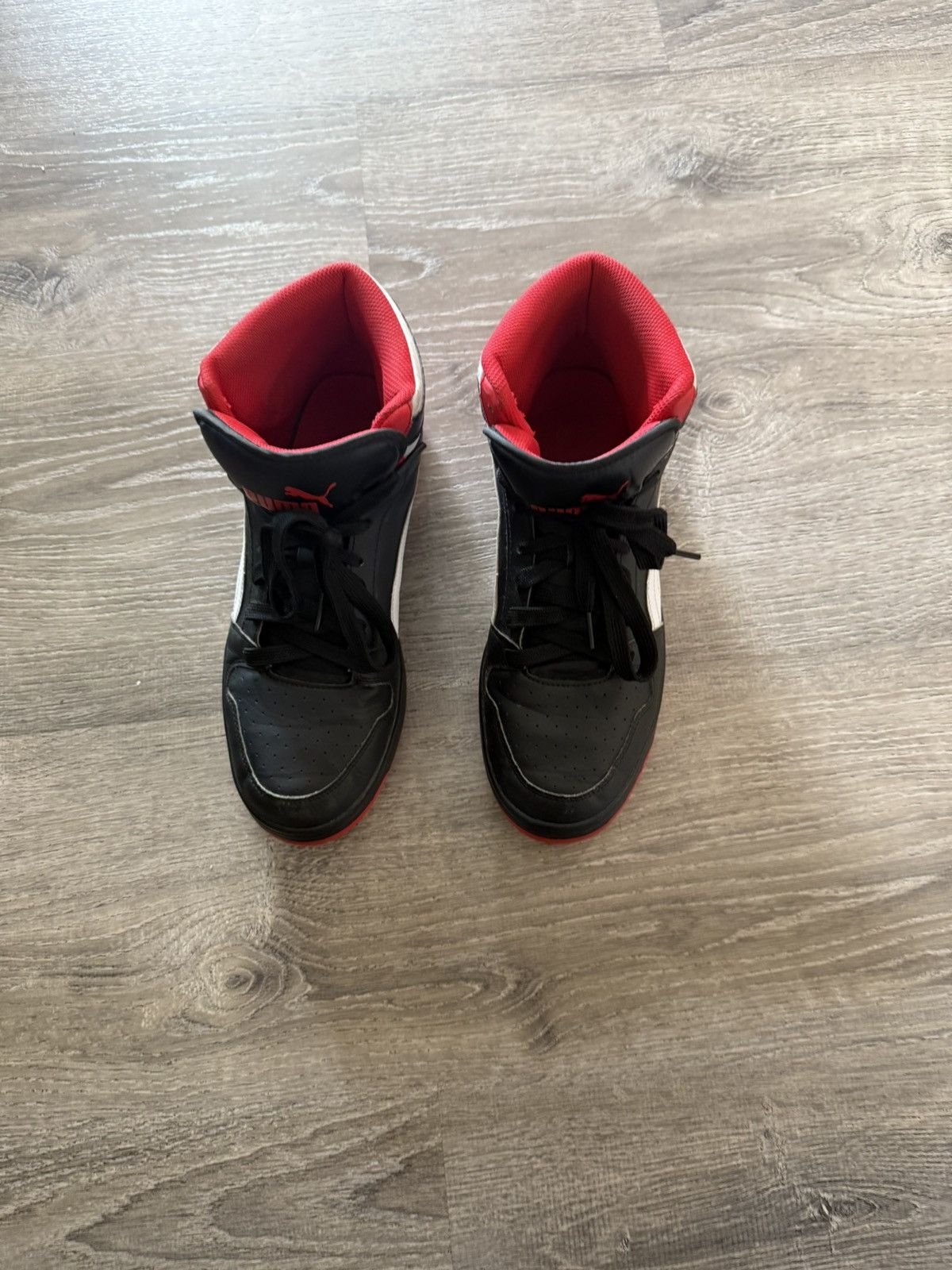 Puma Red and black puma rebound layups (send best offer) Size US 11.5 / EU 44-45 - 3 Thumbnail
