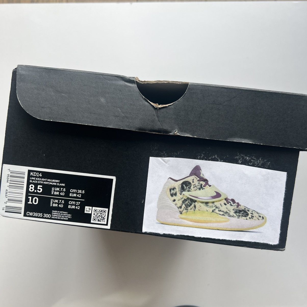 Nike Nike KD 14 Surrealism size 8.5 CW3935 300 PE SE Rare Promo Size US 8.5 / EU 41-42 - 7 Thumbnail