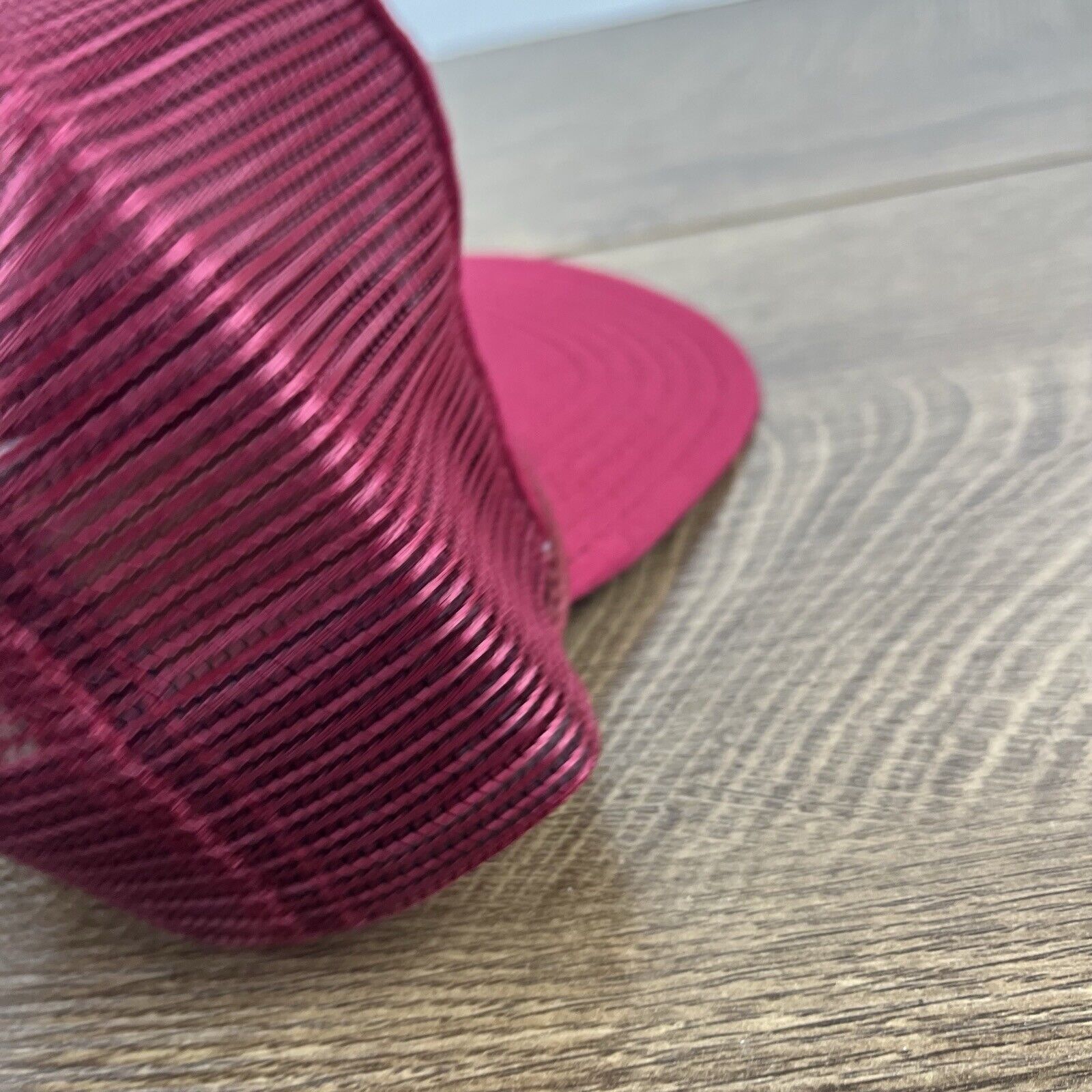 Other Maroon Hat Red Cap Hat Trucker Adjustable Hat Red Adult Hat Size ONE SIZE - 11 Thumbnail