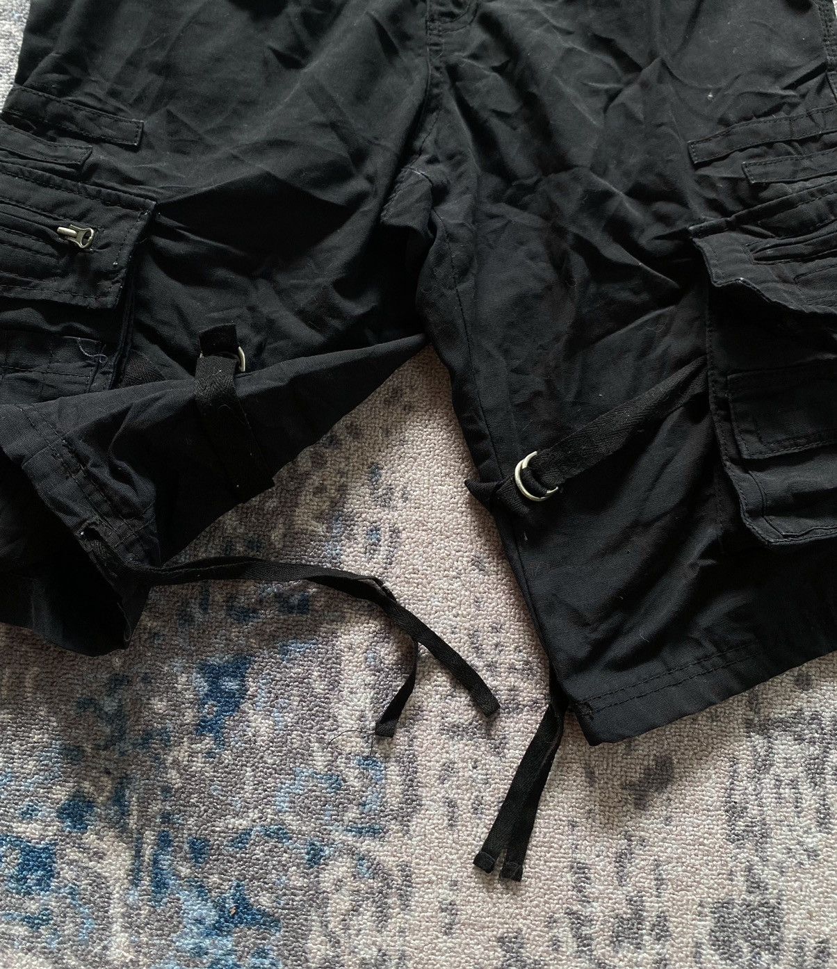 If Six Was Nine × Japanese Brand × Le Grande Bleu (L.G.B.) Japanes Lagust studded bondage cargo short ifsix lgb style Size US 33 - 6 Thumbnail