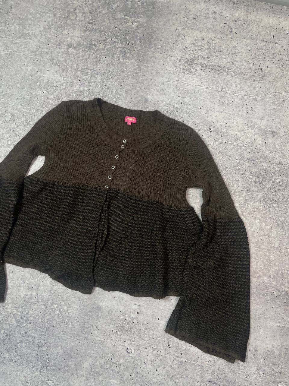 Japanese Brand Vintage Save The Queen Style Mohair Cardigan Sweater Y2K Size S / US 4 / IT 40 - 3 Thumbnail