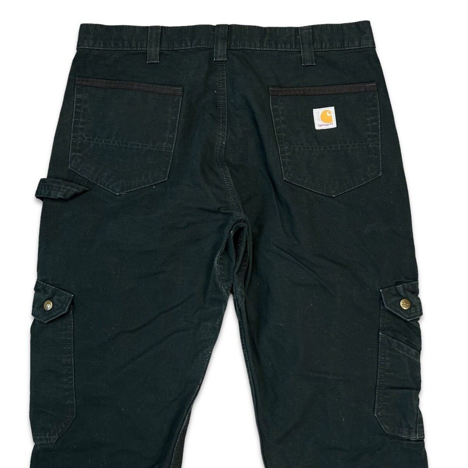 Carhartt Carhartt Pants 36x32 Double Knee Relaxed Fit Carpenter Baggy Size US 36 / EU 52 - 4 Thumbnail