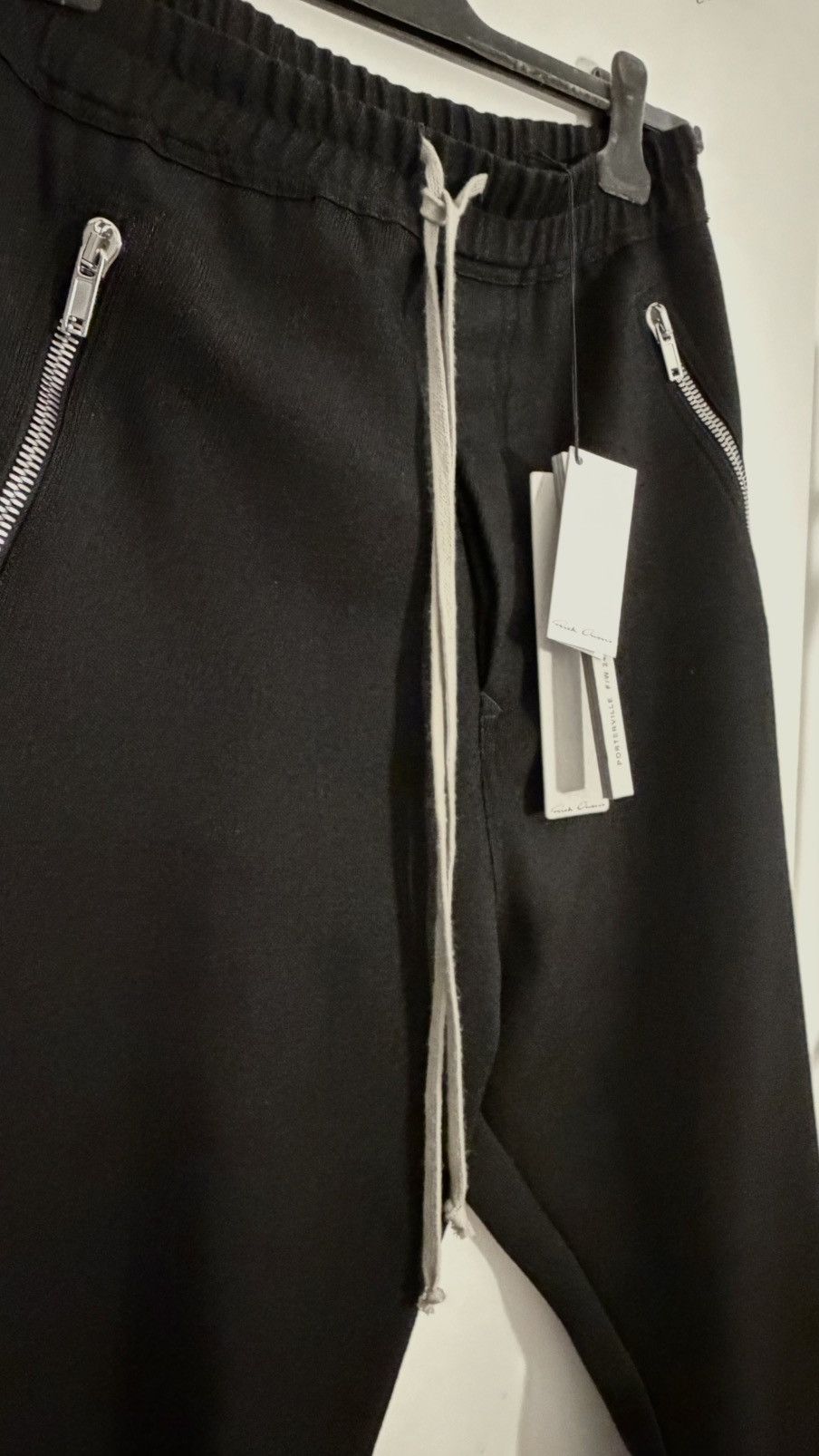 Rick Owens Rick Owens Tecuatl Pants Black Size 48 Porterville FW24 Size US 32 / EU 48 - 2 Thumbnail