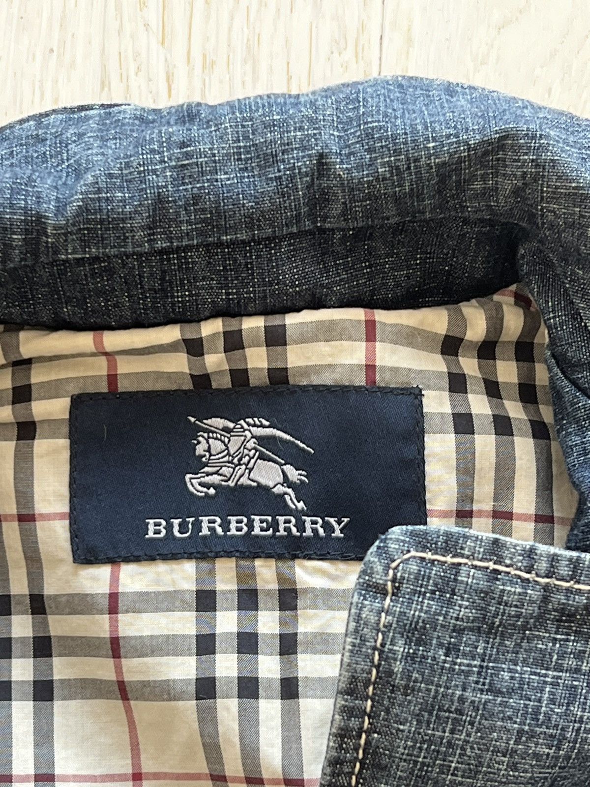 Vintage Burberry Denim Jacket