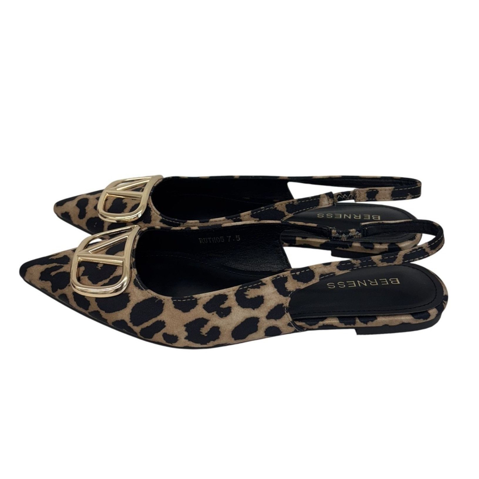 Other BERNESS / Ruthos / Leopard Print / Slingback / Flats With G Size US 8 / IT 38 - 3 Thumbnail