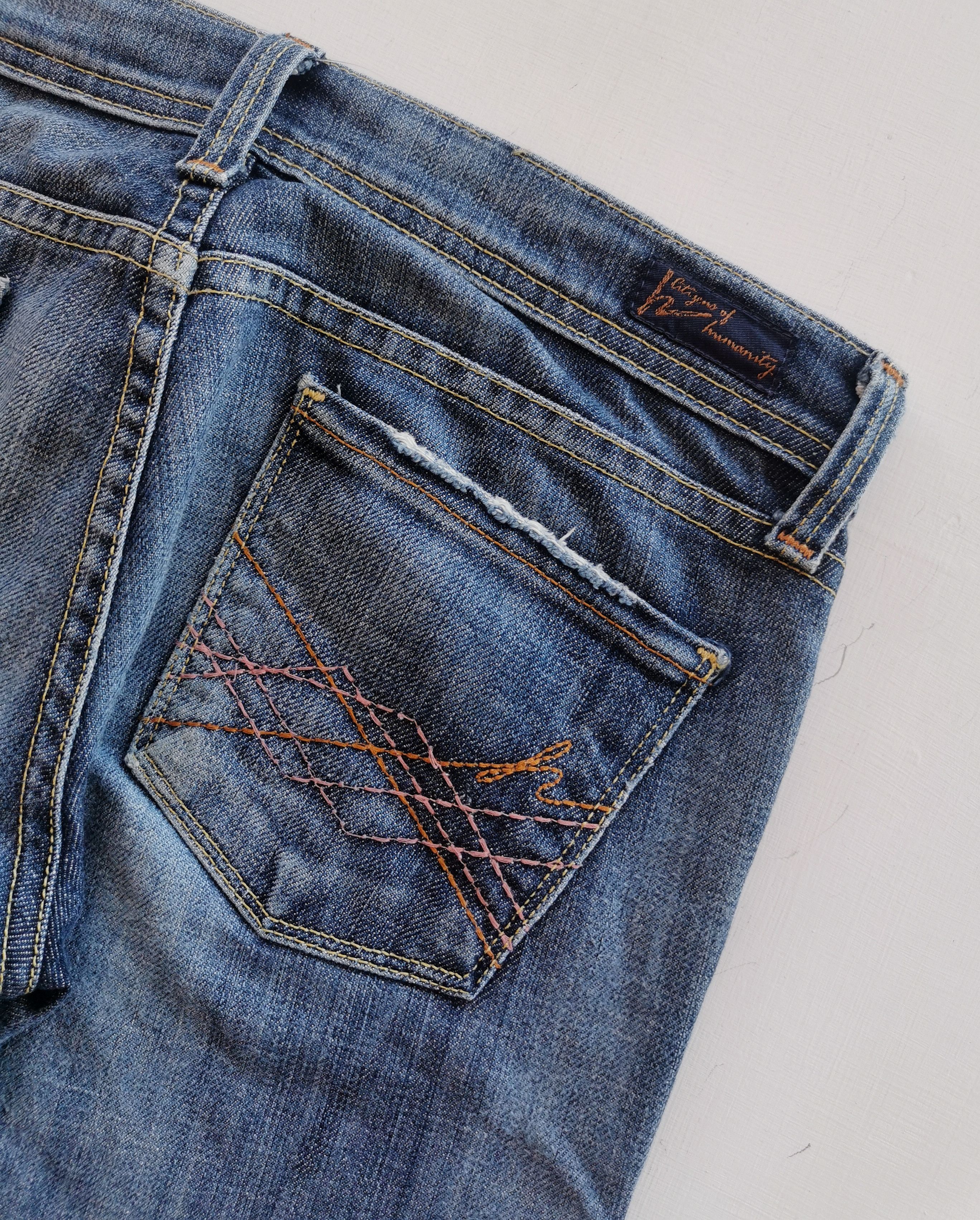 Citizens Of Humanity Citizens Of Humanity Low Waist Flare Made In USA Size 28" / US 6 / IT 42 - 6 Thumbnail