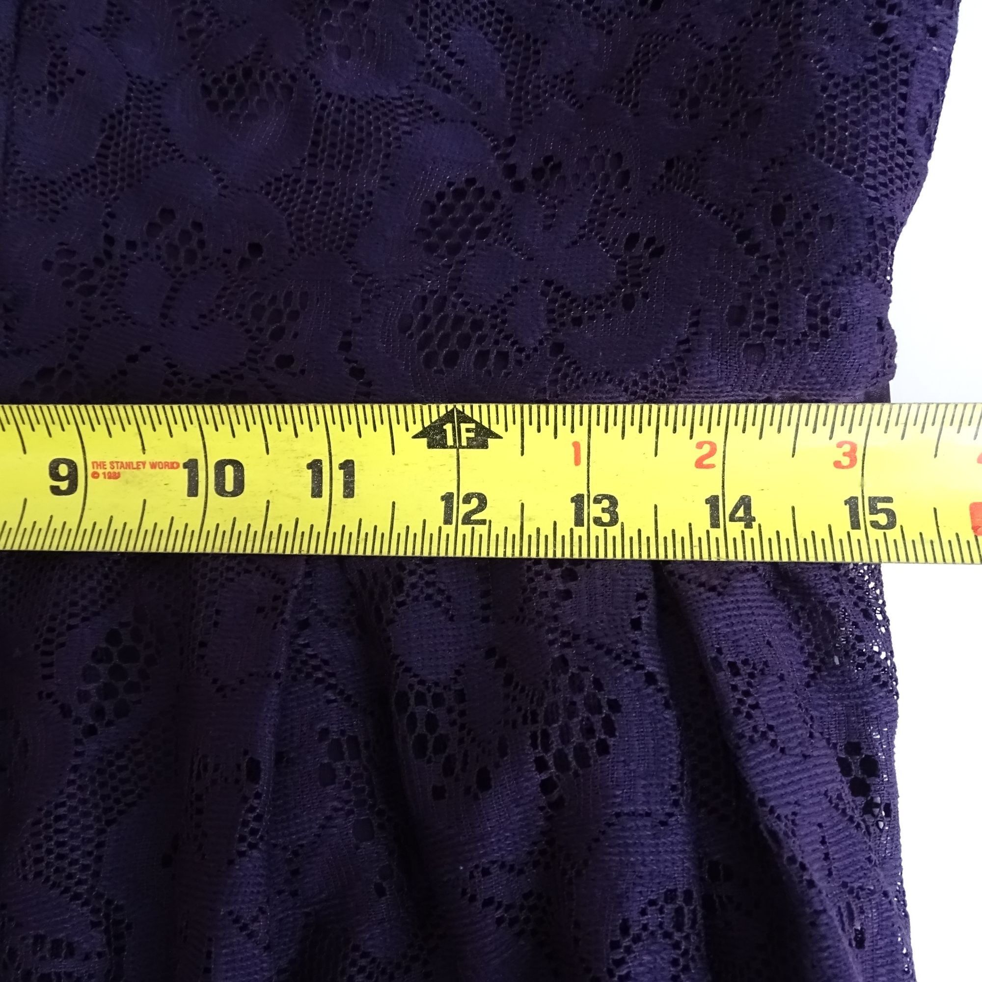 Other Dana Kay Purple Lace Sleeveless Dress Size 8 Sweetheart Size M / US 6-8 / IT 42-44 - 10 Thumbnail