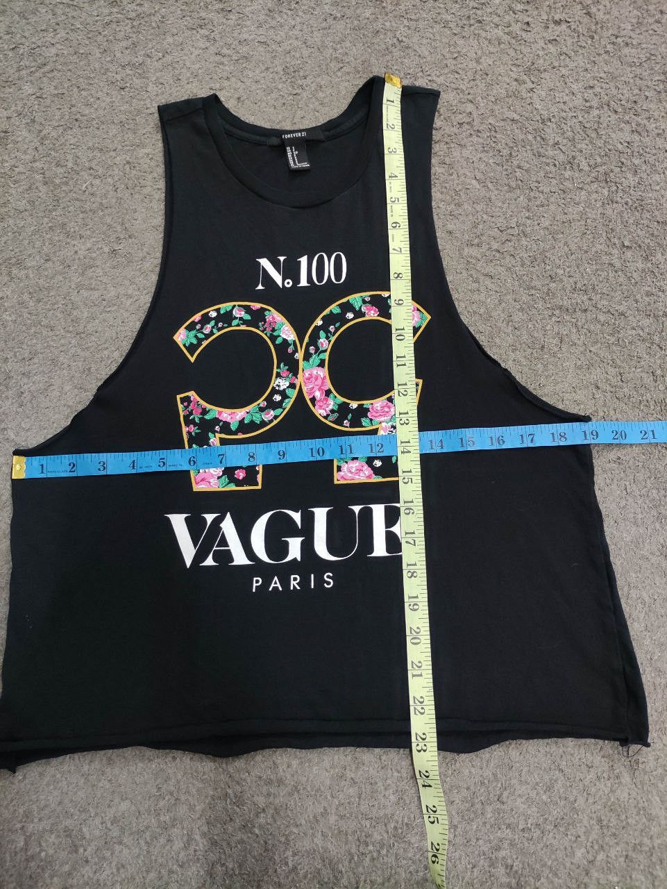 Forever 21 Vintage Vogue Forever 21 Tank Top Size S / US 4 / IT 40 - 6 Thumbnail