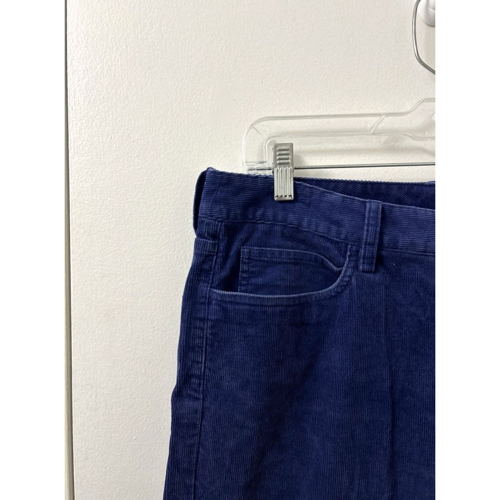 Vineyard Vines VINTAGE Vineyard Vines Corduroy Pants Mens 32x30 Blue Straight Fit 5 Pockets Size US 32 / EU 48 - 4 Thumbnail