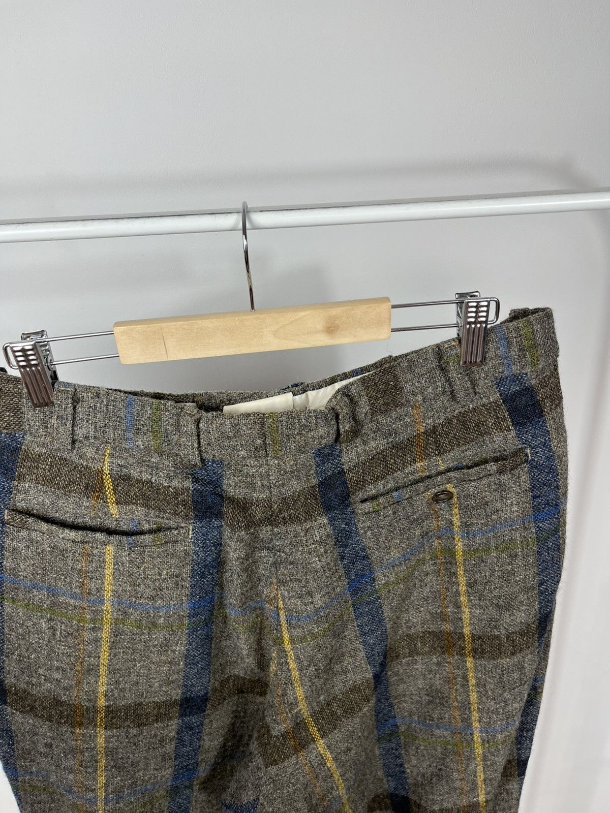 Richard James Richard James Savile Row Plaid Wool Pants Trousers Size 34 Size US 34 / EU 50 - 14 Thumbnail