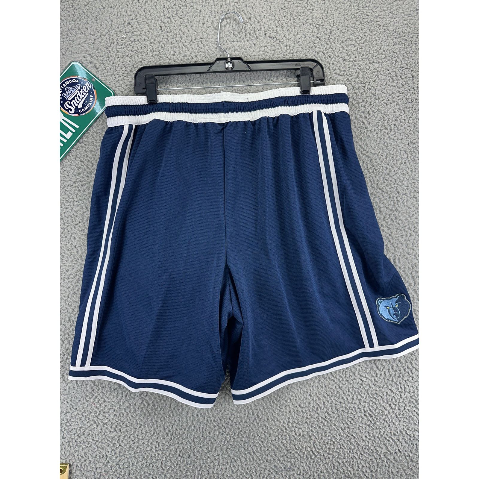 Nike Nike Memphis Grizzlies NBA Basketball Shorts Mens XXL Blue Size US 40 / EU 56 - 6 Thumbnail