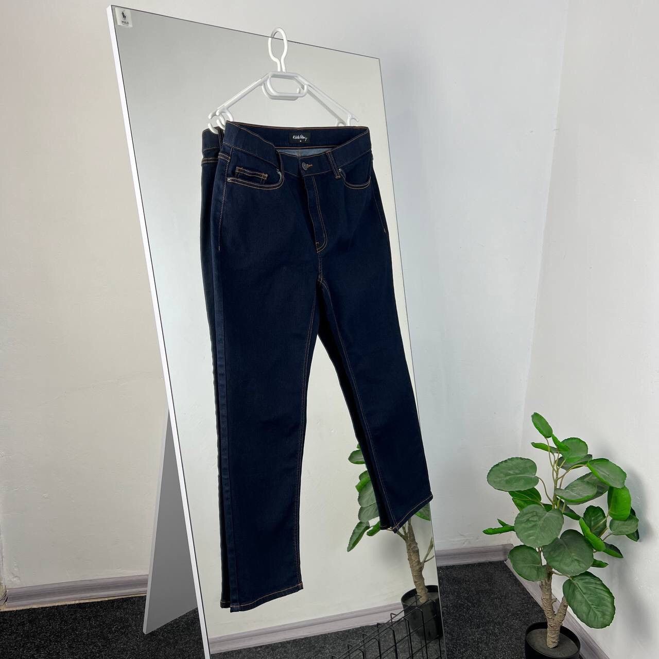 Keith Haring Japanese Denim Keith Haring Pants Y2k Style Dark Denim Blue Size US 32 / EU 48 - 2 Thumbnail