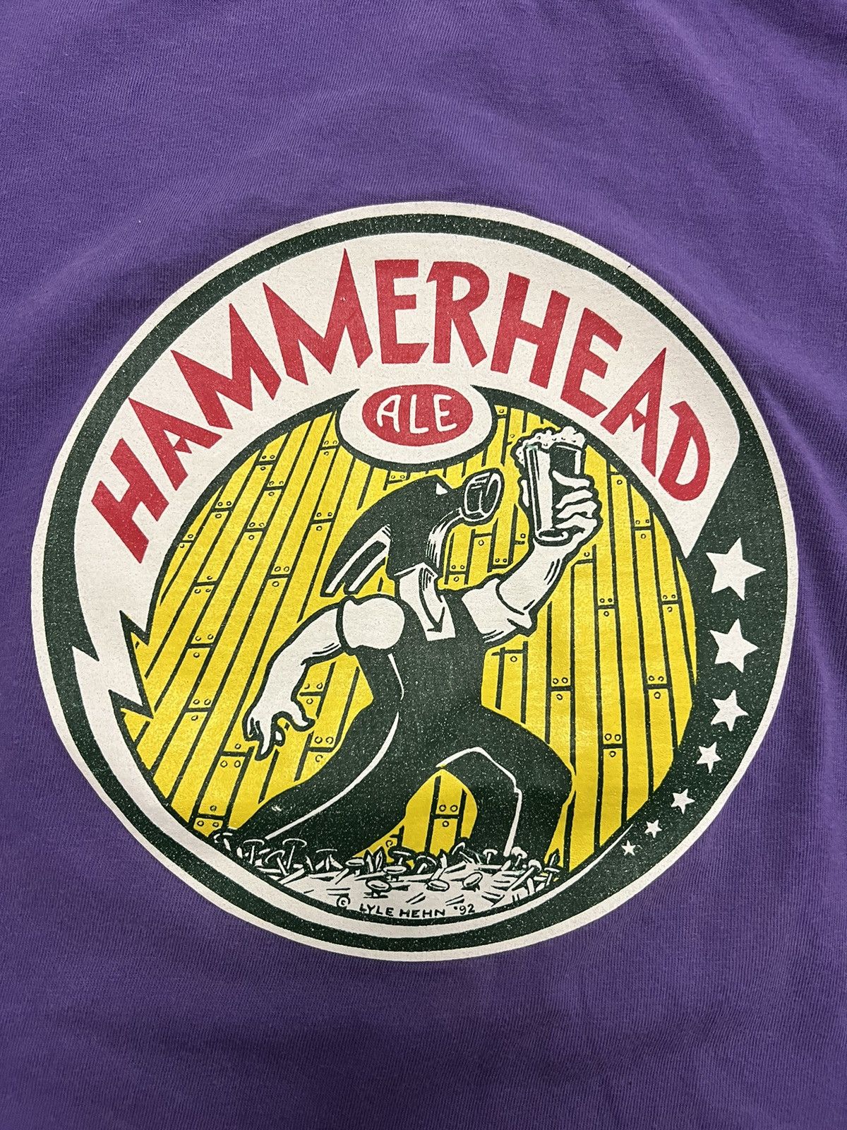 Vintage Vintage Hammerhead Ale beer tee Size US XL / EU 56 / 4 - 2 Thumbnail