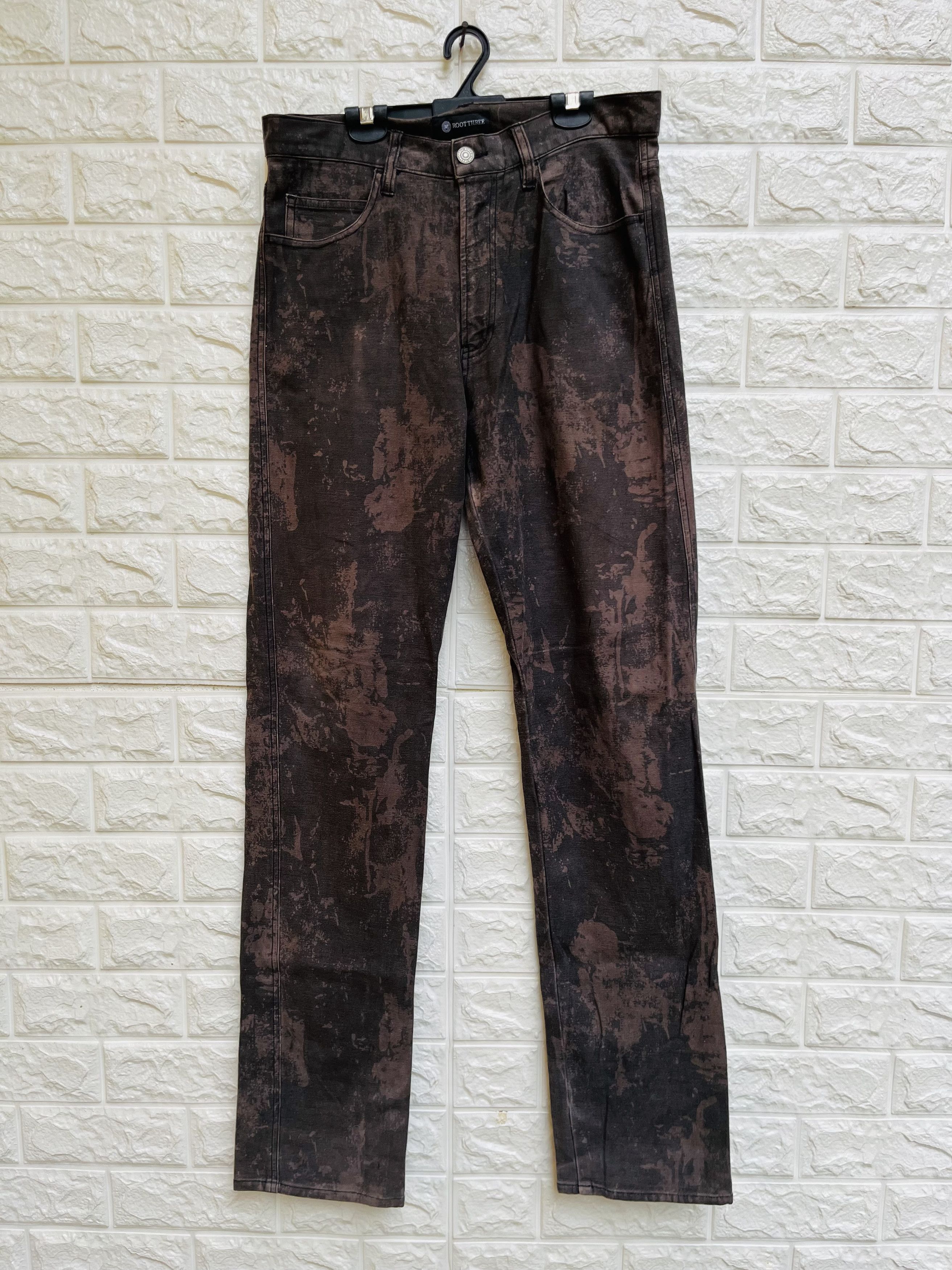 Japanese Brand × Vintage Vintage Root Three Japanese Designer Fashion Style Size US 31 - 1 Thumbnail