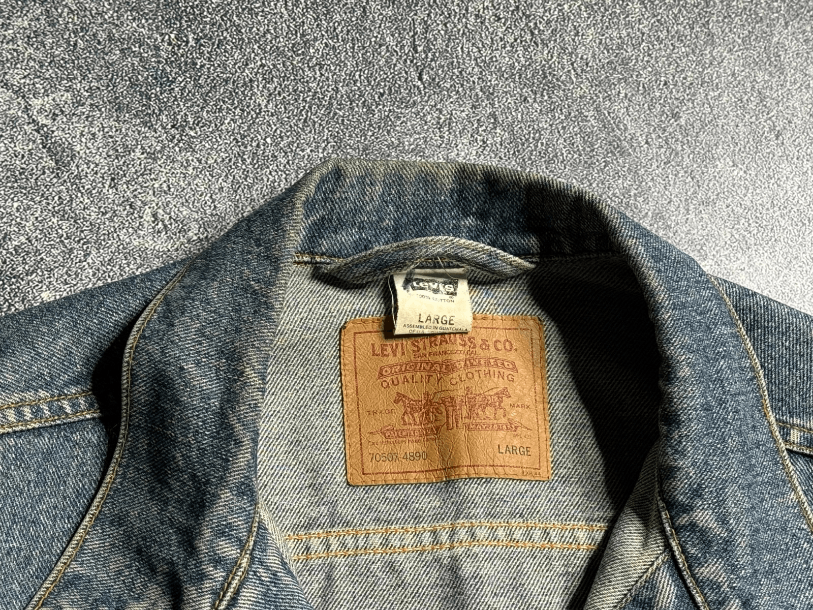 Levi's rare Levi’s Denim Trucker Jacket Size L Size US L / EU 52-54 / 3 - 4 Thumbnail