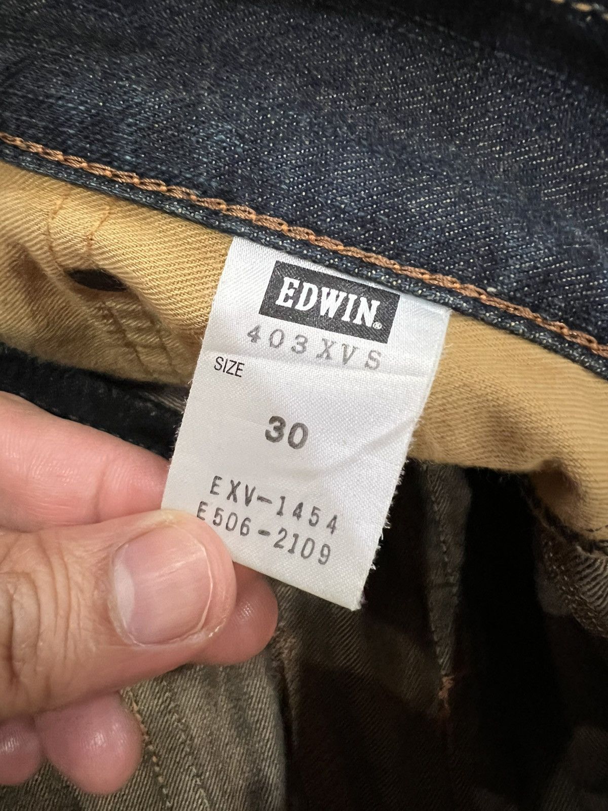 Edwin 💥Flare💥Vintage Edwin XV Exclusive Vintage Distress Jean Size US 32 / EU 48 - 15 Thumbnail