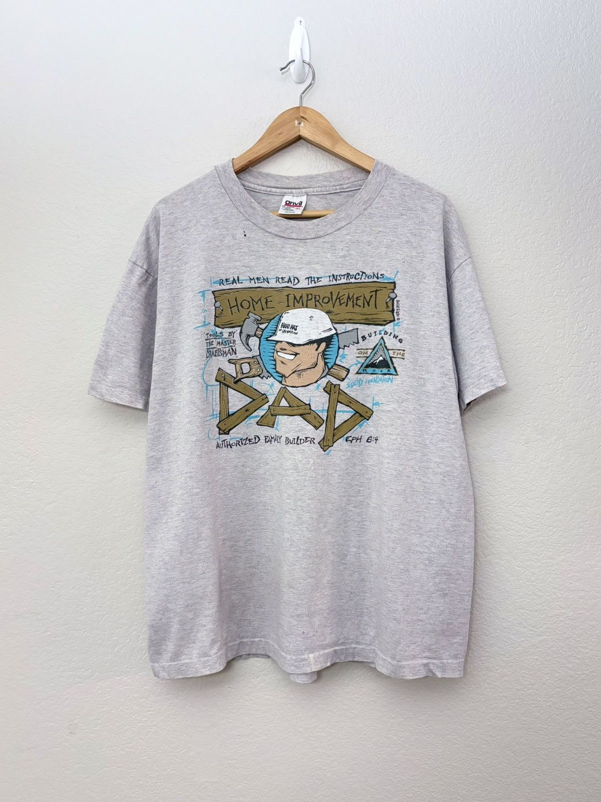 Vintage Vintage 90’s Home Improvement Dad Master Craftsman Tee Size US XL / EU 56 / 4 - 1 Thumbnail
