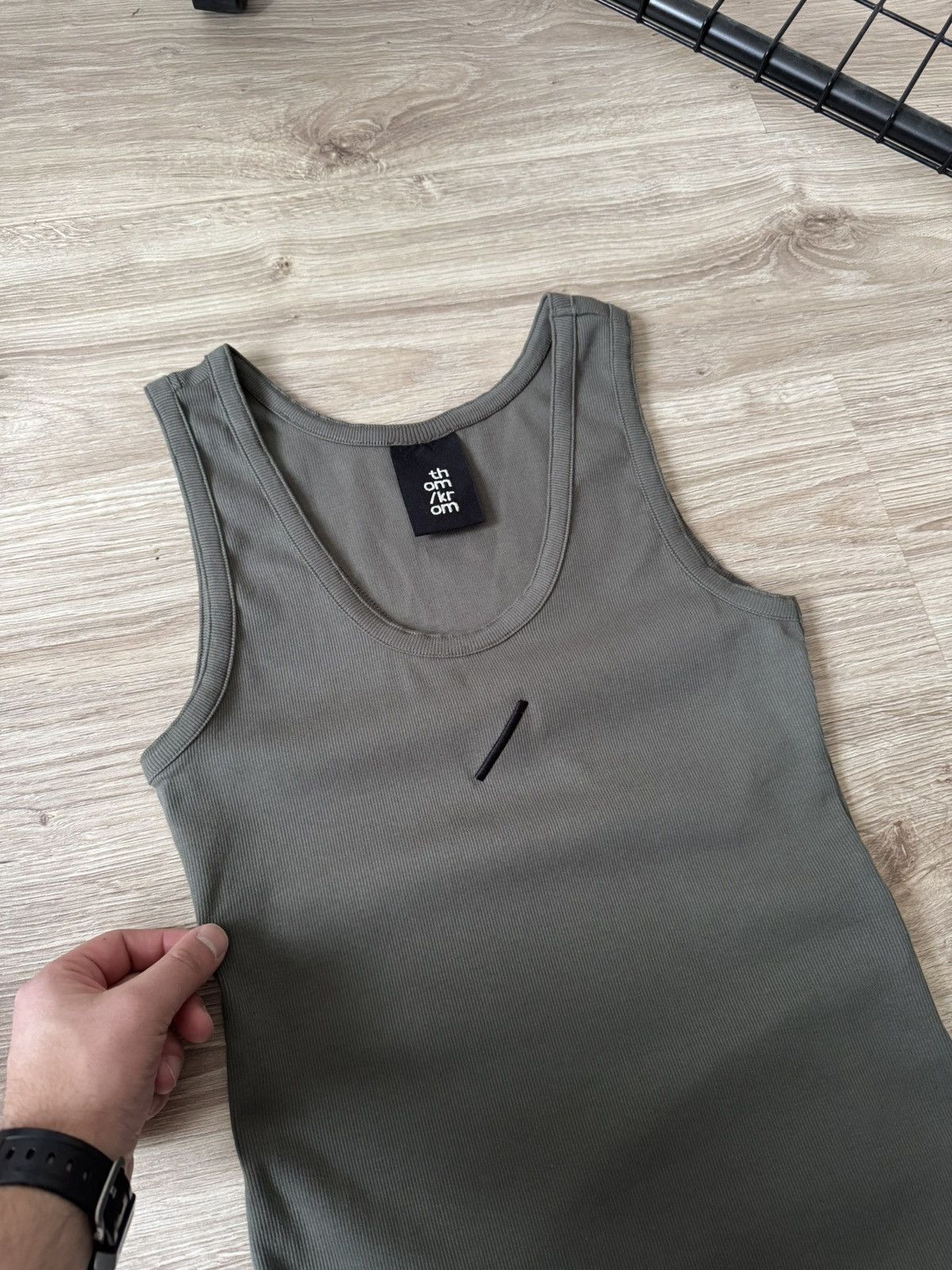 Thom Krom Thom Krom Khaki Tank Top Women’s Size S / US 4 / IT 40 - 3 Thumbnail