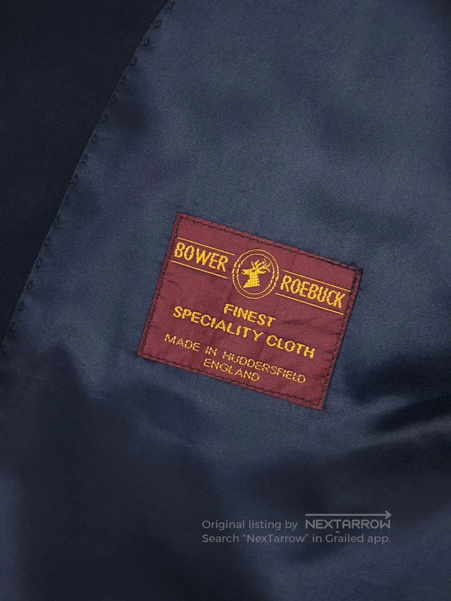 Japanese Brand Custom Bower Roebuck Wool Blazer. Size US L / EU 52-54 / 3 - 7 Thumbnail