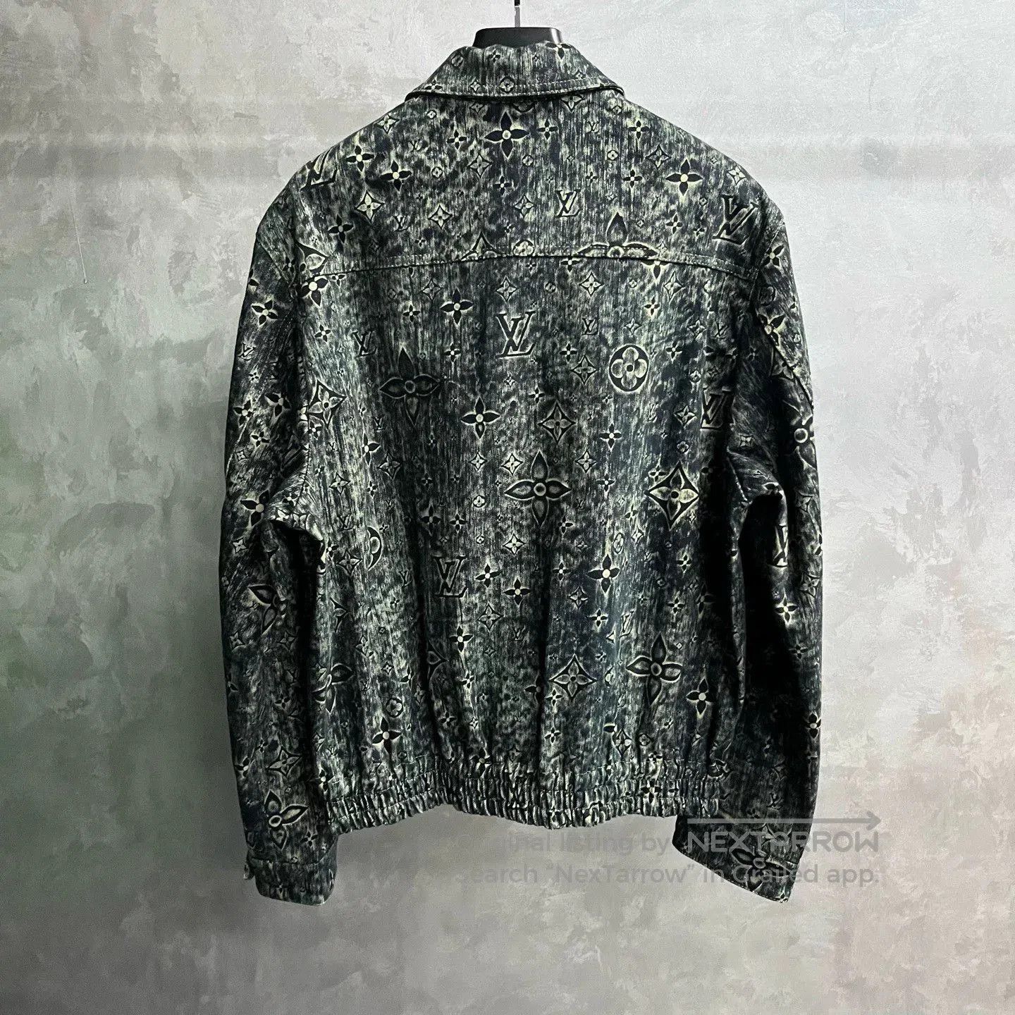 Louis Vuitton Louis Vuitton Gray Logo Denim Jacket. Size US XL / EU 56 / 4 - 5 Thumbnail