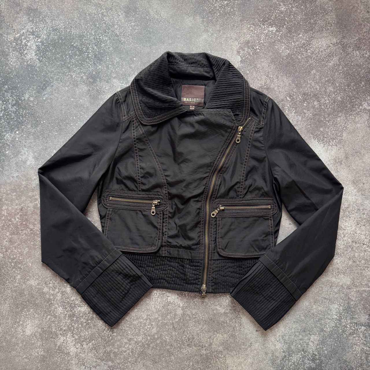 If Six Was Nine Avant Garde Vintage Y2K Zip Details Jacket (Rick owens vibe) Size S / US 4 / IT 40 - 2 Thumbnail