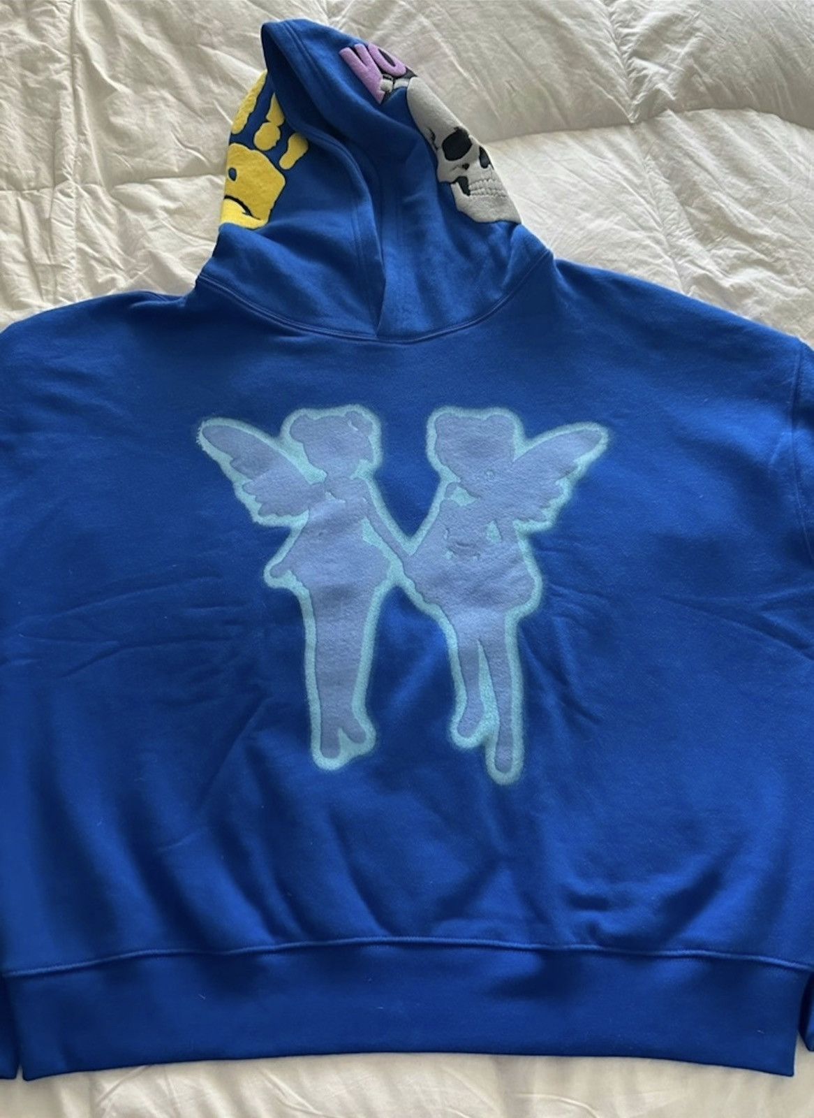 Drake × J. Cole Drake For All The Dogs Blue Hoodie sz L FATD Big As The What Size US L / EU 52-54 / 3 - 3 Thumbnail